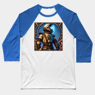 Retro Spaceman Baseball T-Shirt
